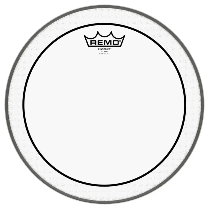 Remo 14" Pin Stripe Clear